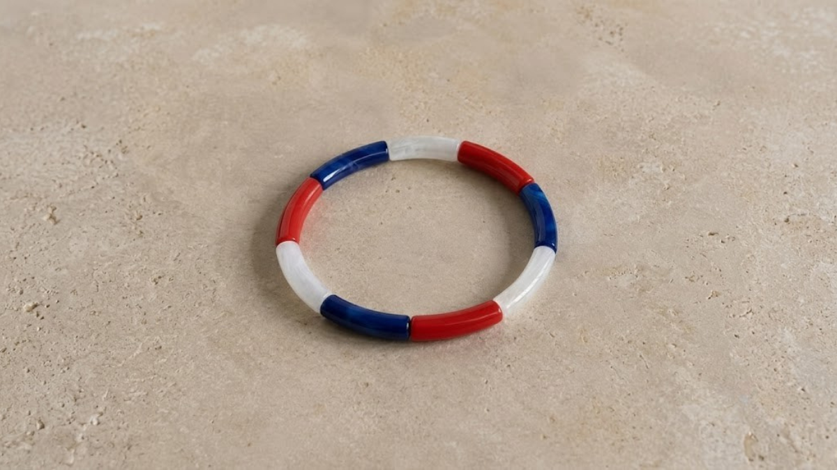 Schéma Bracelets Coupe du Monde : créez vos bijoux aux couleurs de votre équipe favorite