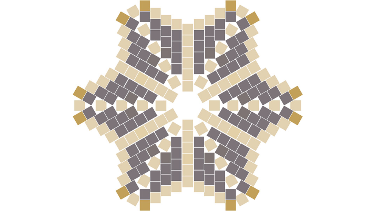 DIY Etoile Japonaise en tissage Peyote circulaire perles Miyuki Delicas : Etape 15