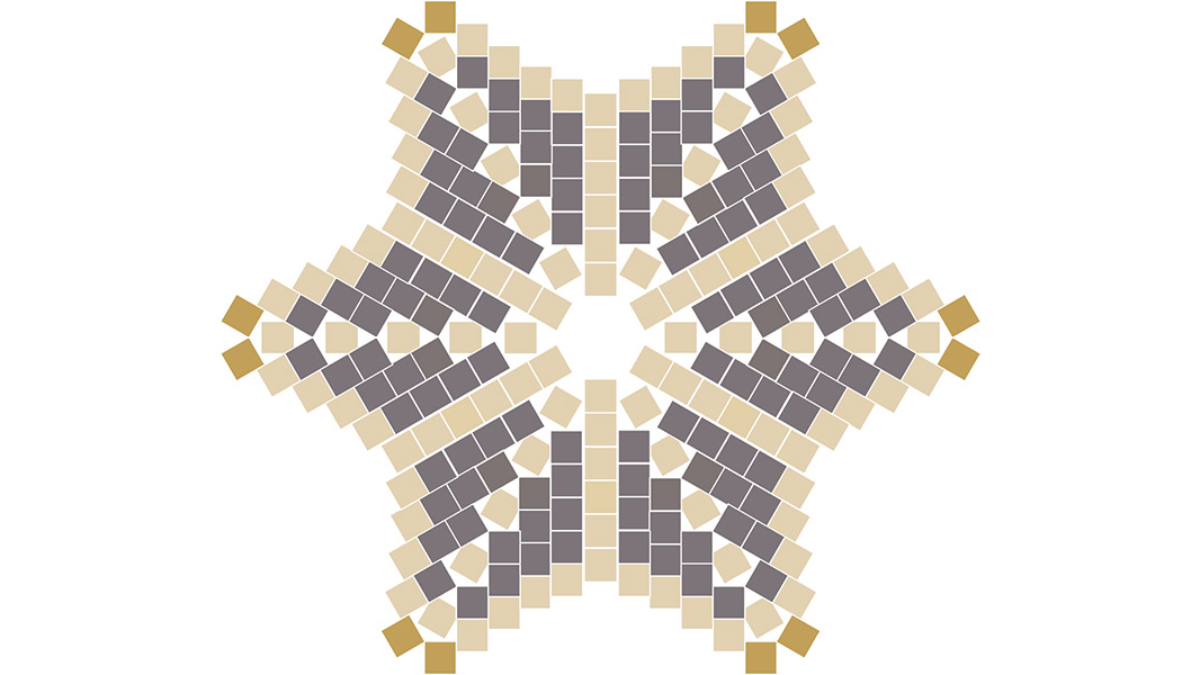 DIY Etoile Japonaise en tissage Peyote circulaire perles Miyuki Delicas : Etape 16