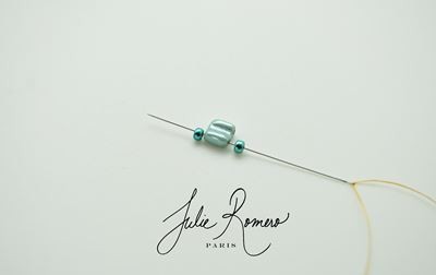 Bracelet perles en verre Groovy Tiles Rullas et Rocailles Miyuki : Etape 27