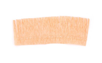 Couronne de Fleurs en Papier Crépon Buis Lierre : Etape 5