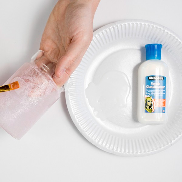 Vase minute DIY Tie and Dye : Etape 4