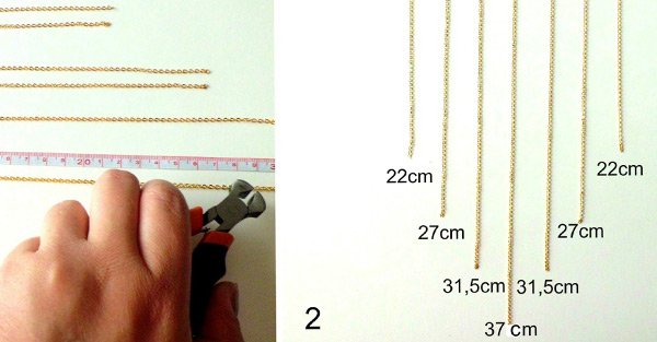 Décoration Mobile Mural bohème en pompons : Etape 1