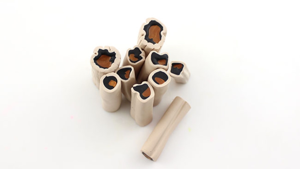 Parure de bijoux fantaisie Fimo motif cane léopard : Etape 5